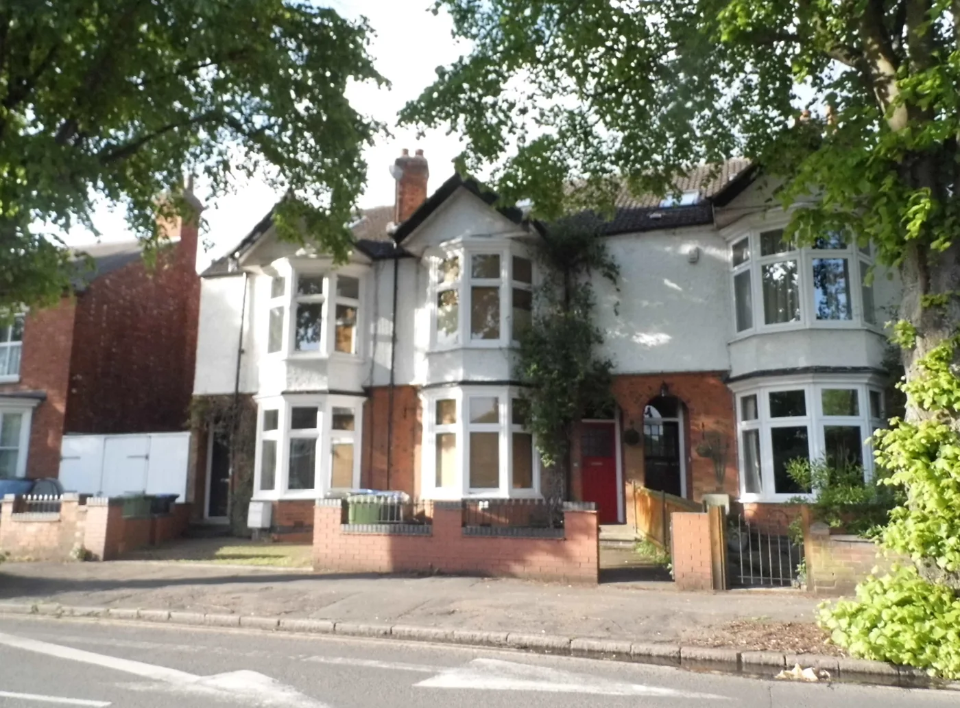 Houses on Hillmorton Road, Rugby