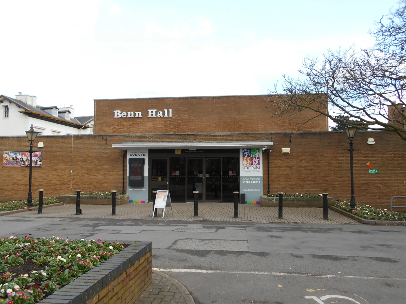 The Benn Hall on Newbold Road, Rugby
